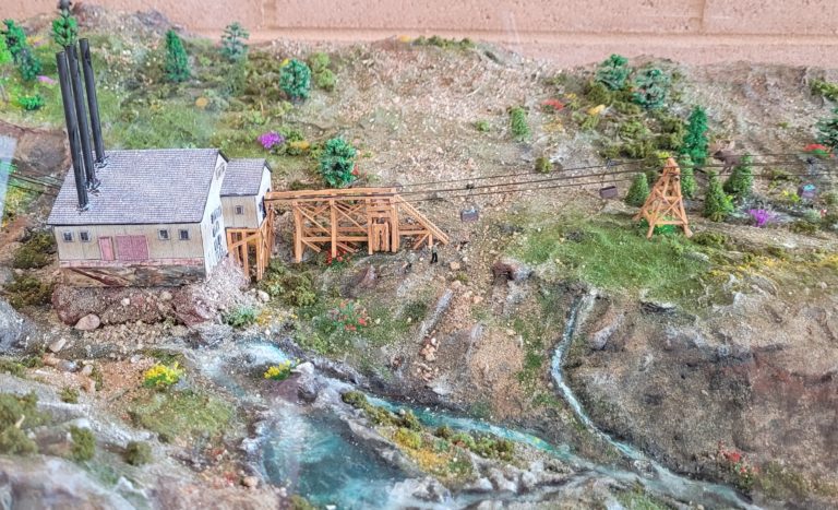 Grand Encampment Museum hosts tramway diorama dedication