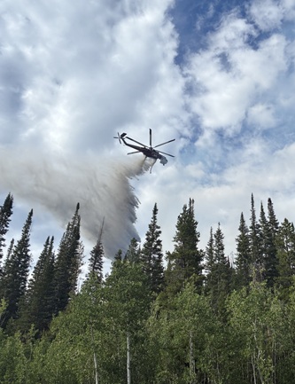 Update Given on Ski Hill Fire Near Ryan Park